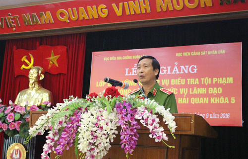 Ev888 dang nhap lớp Bồi dưỡng nghiệp vụ cho lực lượng Hải quan năm 2016